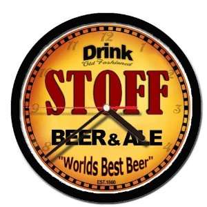  STOFF beer and ale cerveza wall clock 