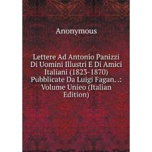  Lettere Ad Antonio Panizzi Di Uomini Illustri E Di Amici 
