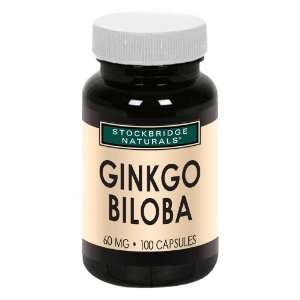  Stockbridge Naturals   Ginkgo Biloba     100 capsules 