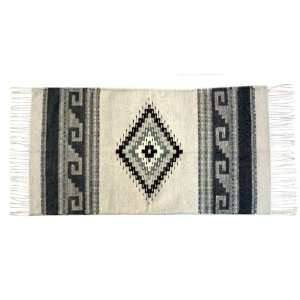  Zapotec wool rug, Natural Jewel (2.5x5)
