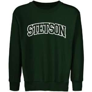 Stetson Hatters Youth Arch Applique Crew Neck Fleece Sweatshirt 