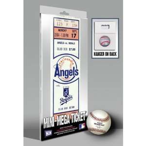  Reggie Jackson 500 Home Run Mini Mega Ticket   Anaheim 