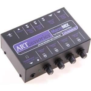  ART MacroMIX (4 Ch Stereo Mini Mixer) Musical Instruments
