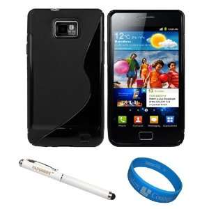  Black Smooth Rubber Skin Protective Cover For Samsung 