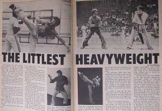 april 1980 karate illustrated magazine contents article out from under