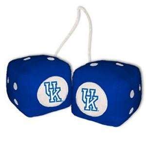 Kentucky Wildcats Fuzzy Dice