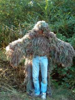 Military STALKER Ghillie Poncho Synthetic Suit Mossy 816771002002 