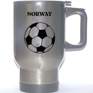  Norwegian Soccer Stainless Steel Mug   Norway Everything 