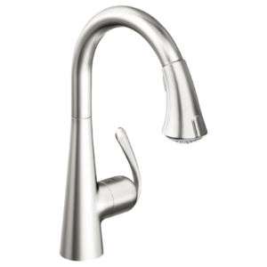   GROHE Ladylux3 Pull Out Spray Kitchen Faucet RealSteel Stainless Steel