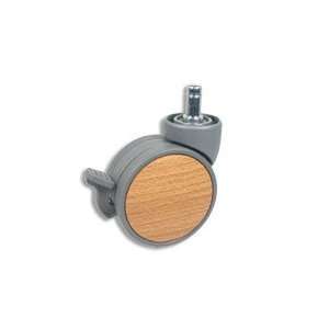Cool Casters   Grey Caster with Beech Finish   Item #400 75 GY BE FR 