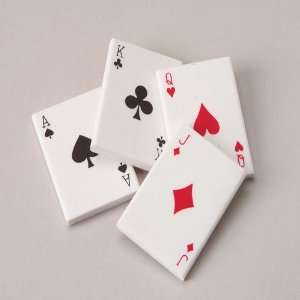  Playing Card Erasers Toys & Games