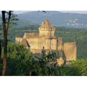 Castelnaud Castle, in the Dordogne, Aquitaine, France, Europe 