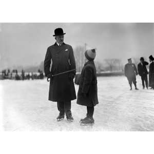 Skating Party, Washington, D.C., 1912   16 x 20   Fine Art Gicl??e 