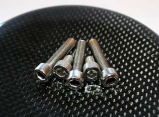 Ducati stainless Fuel Cap bolts 748 916 996 998 monster  