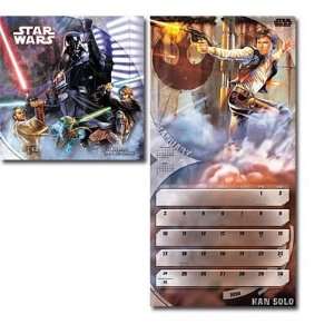  Star Wars Saga 2010 Wall Calendar