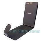 Black Genuine Leather Case Cover Pouch + LCD Film For LG P940 Prada 3 