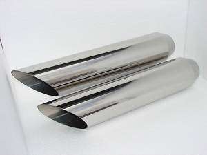 FORD MUSTANG CHEVY CAMARO 18 Long Exhaust Tips T304 SS  