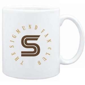  Mug White  The Sigmund fan club  Male Names Sports 