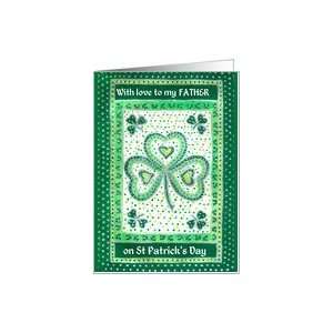 St Patricks Day Card for a Father Card Health & Personal 
