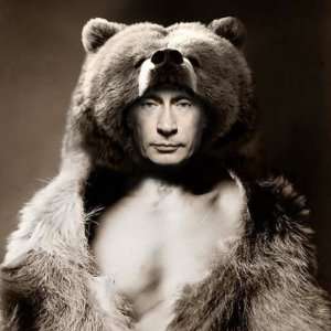  Putin the Bear Magnets Toys & Games