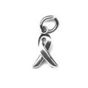   CCSP 5 Cancer Awareness Ribbons Silver Plated