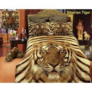  Siberian Tiger Duvet Cover Set by Dolce Mela