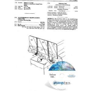   CD for ANAESTHESIOLOGY DRAPING SCREEN STRUCTURE 