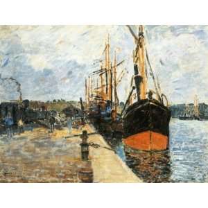   Armand Guillaumin   24 x 18 inches   The Quay at Rouen