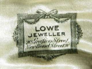   Sponsors name is Lowe Jeweller, 20 Grafton Street. New Bond Street. W