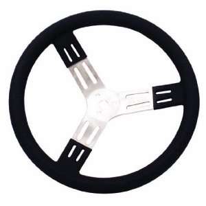  SRP 17 Aluminum Black Steering Wheel Automotive