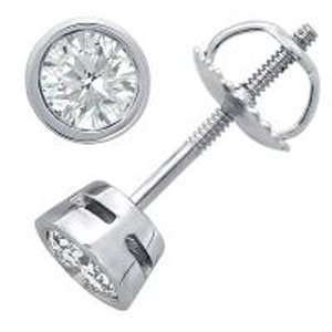   Diamond Tapperd Bezel Earring (0.60 ct.tw.) Evyatar Rabbani Jewelry