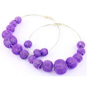  (3 day sale) Ex Large Celebrity Style Basketball Wives Purple 
