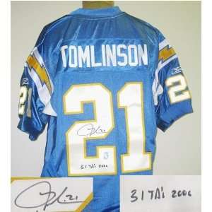 LaDainian Tomlinson Signed Jersey   Authentic  Sports 