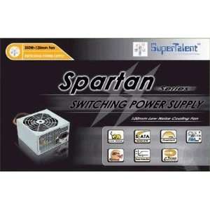  Super Talent Spartan 350w 24/20pin ATX Power Supply 