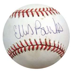  Ellis Burks Autographed AL Baseball JSA #D10874 Sports 