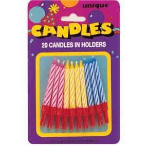  Candles In Holders Multi Sprl 