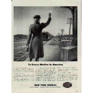   transport may be your Son  1943 New York Central Railroad War