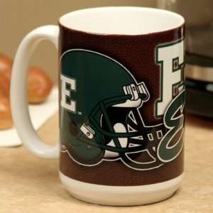   NCAA Eastern Michigan Eagles White 15oz. Ceramic Mug