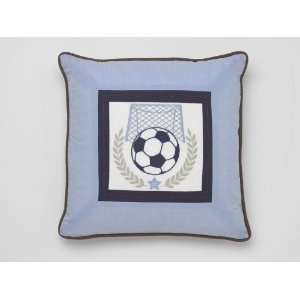  whistle & wink vintage sports soccer pillow Baby