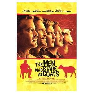  Men Who Stare At Goats Original Movie Poster, 27 x 40 
