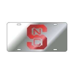  NC State Mirrored Auto Tag