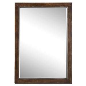 Uttermost 79.5 Cesano Mirror Brushed, Heavily Antiqued, Rustic Bronze 