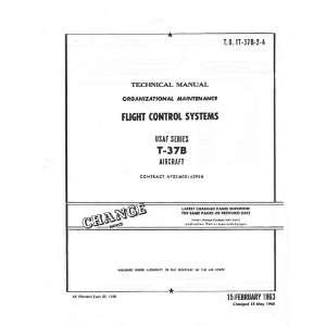 Cessna T 37 Aircraft Maintenance Manual   Flight Control Cessna 