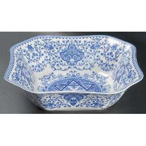 Spode Blue Room Judaic Collection 9 Salad Serving Bowl, Fine China 