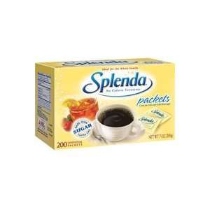  Splenda Sweetener, Individual Packets   200 Ea Health 