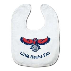 NBA Atlanta Hawks White Snap Bib with Team Logo Sports 