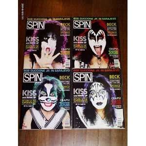  KISS SPIN MAGAZINE COVERS 
