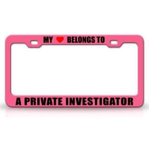  MY HEART BELONGS TO A PRIVATE INVESTIGATOR Occupation 