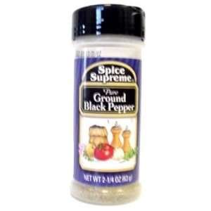  Spice Supreme   Ground Black Pepper Case Pack 48   394480 
