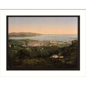  Panorama Spezia Italy, c. 1890s, (L) Library Image